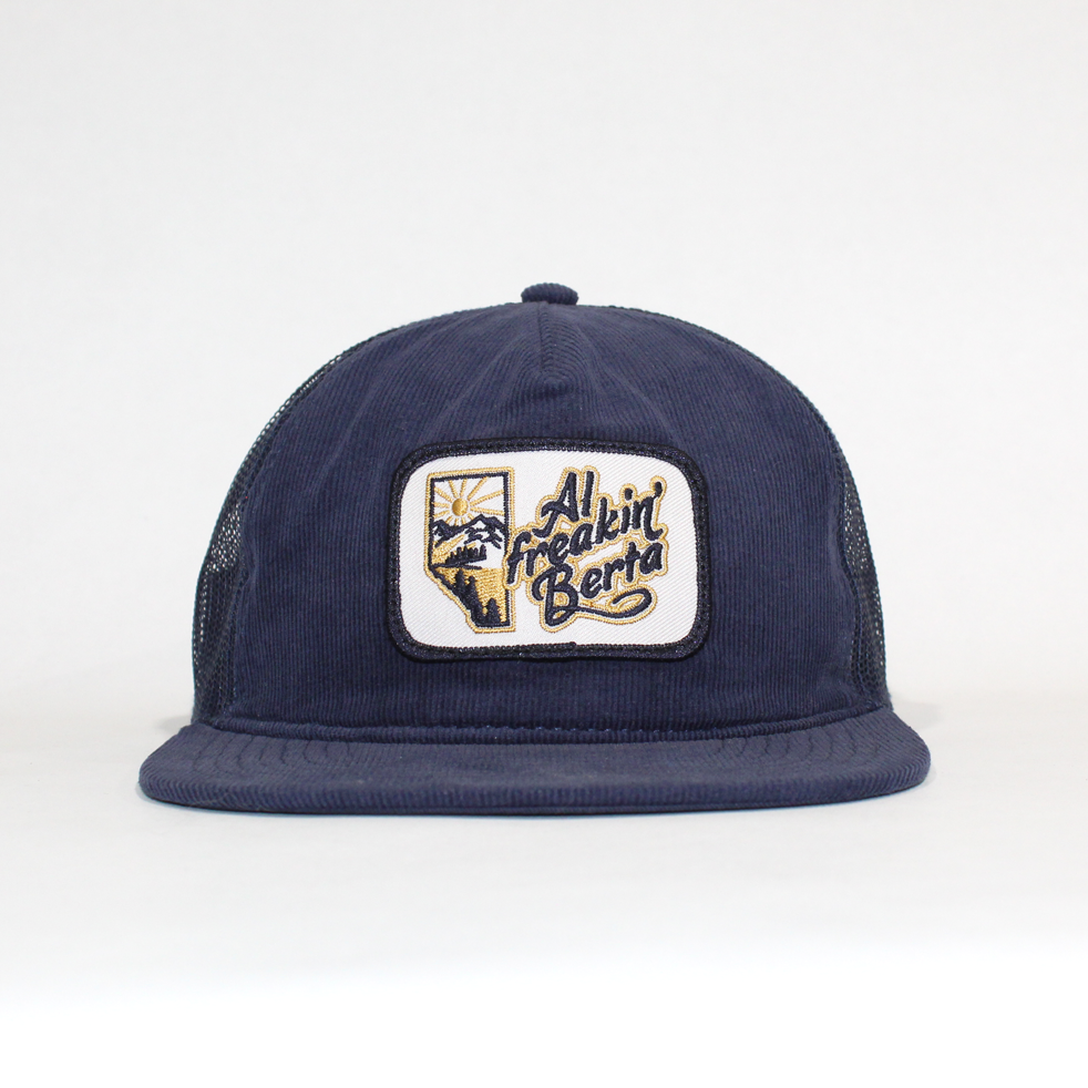 Al Freakin' Berta Corduroy Trucker Hat
