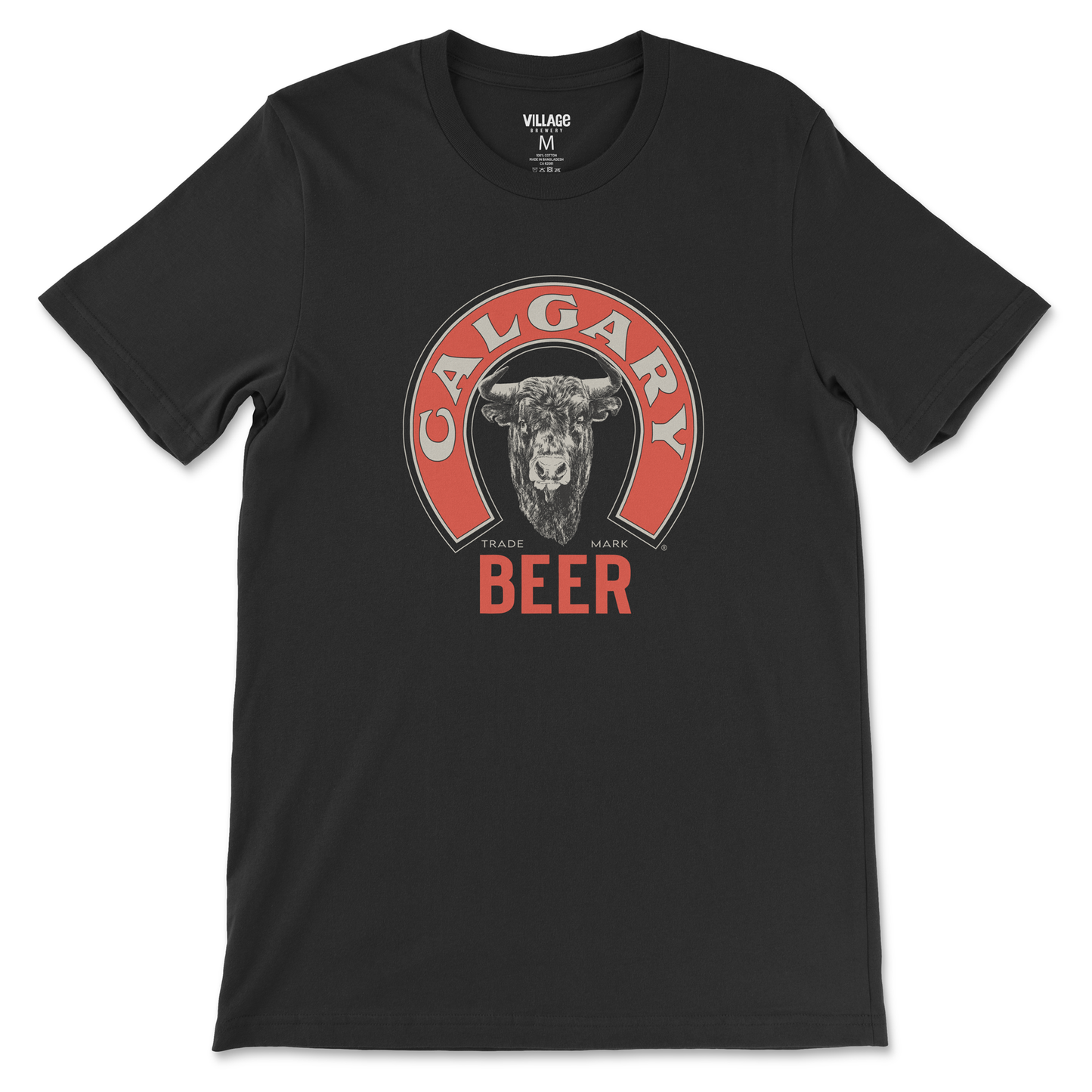 Calgary Beer Tshirt Black