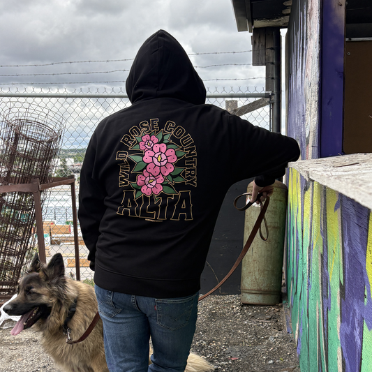 Tattoo Wild Rose Hoodie