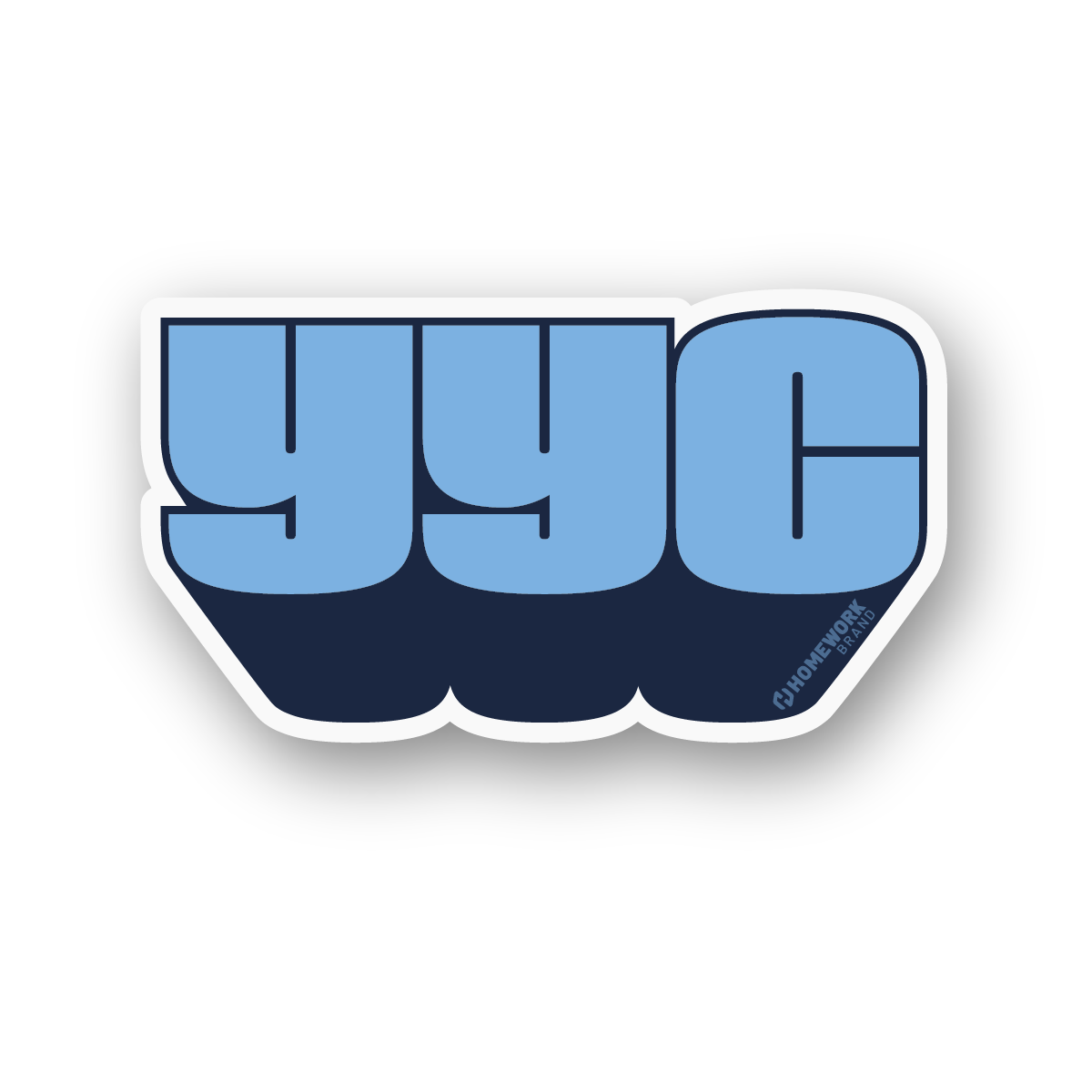 YYC Sticker