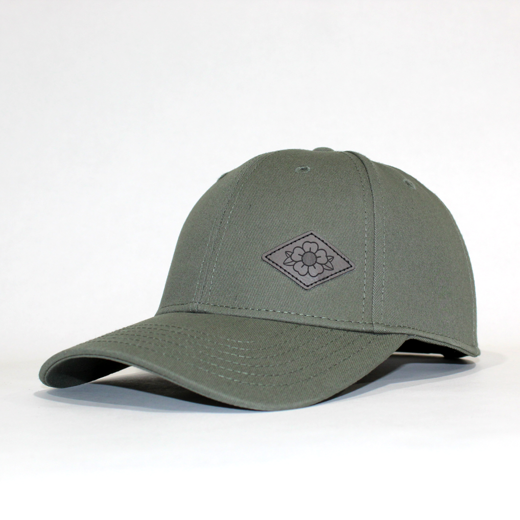 Alberta Rose Patch Cotton Hat