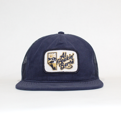 Al Freakin' Berta Corduroy Trucker Hat