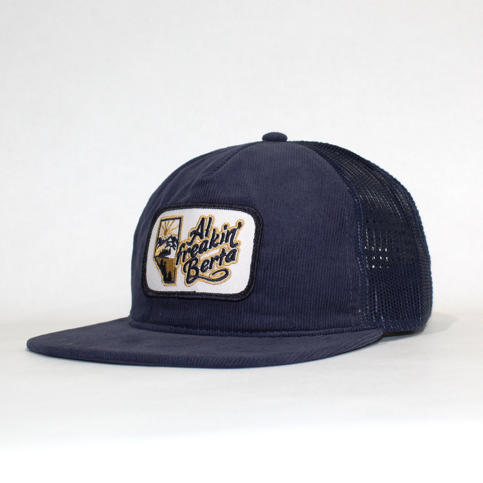 Al Freakin' Berta Corduroy Trucker Hat