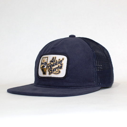 Al Freakin' Berta Corduroy Trucker Hat