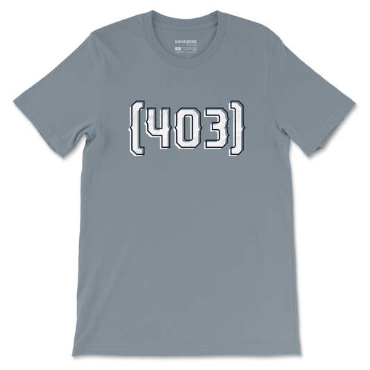 [403] tee - Blue