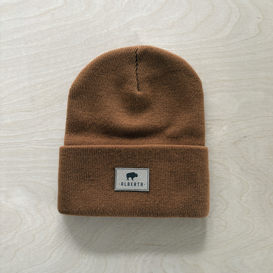 Buffalo Patch Beanie - Camel