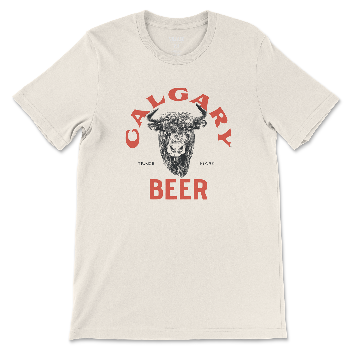 Calgary Beer Tshirt Cream