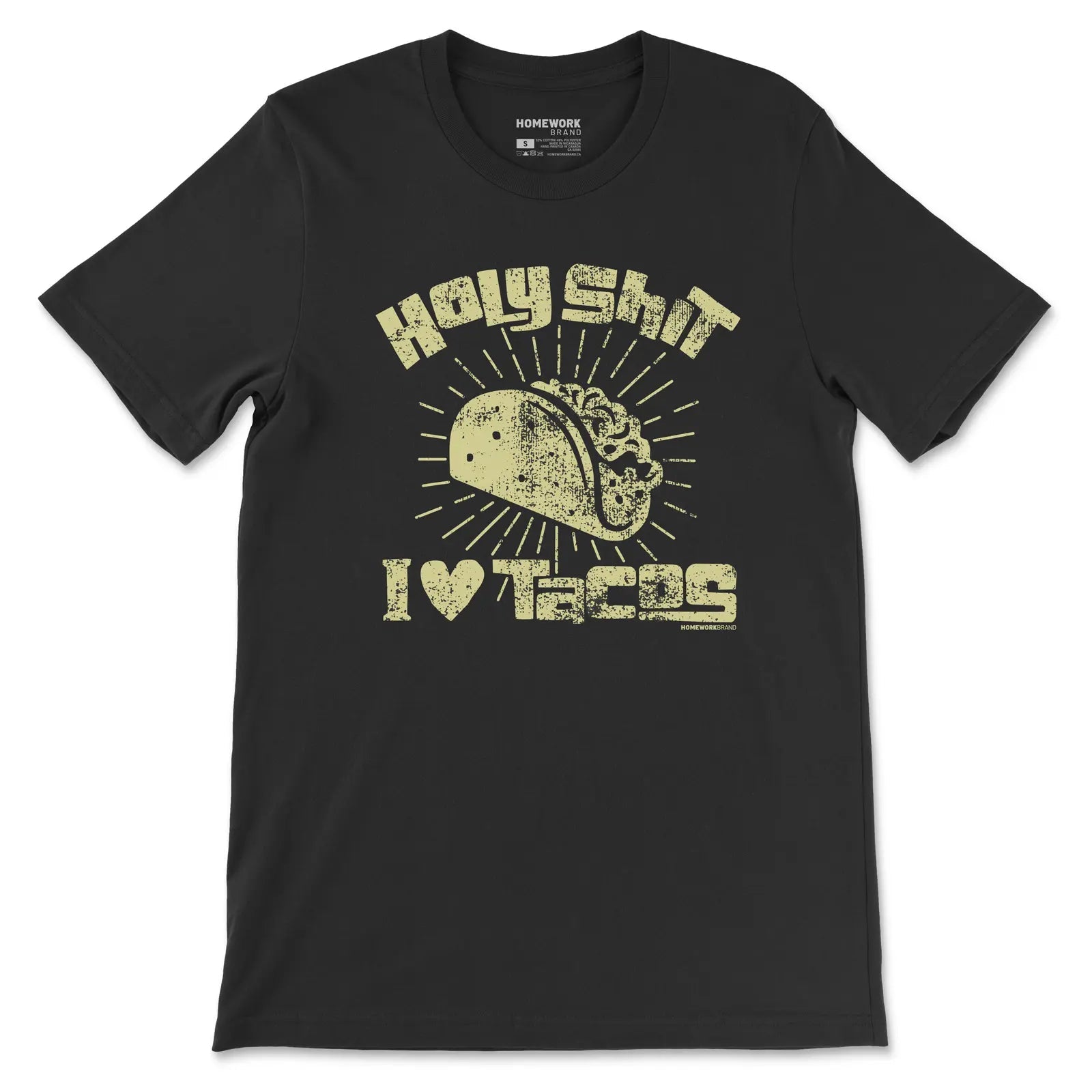 I Love Tacos Tee Homework Brand