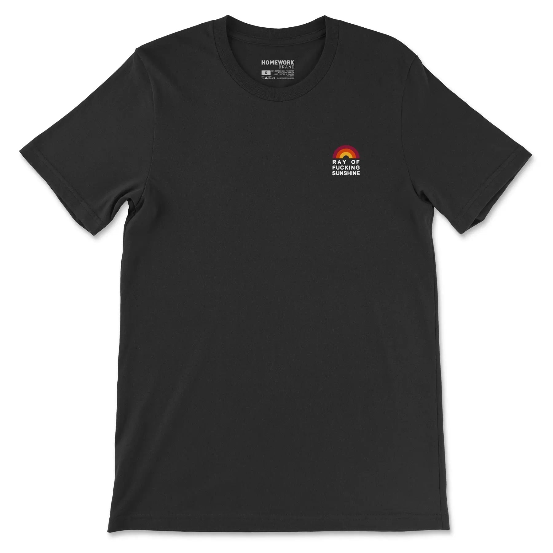 Ray of Fucking Sunshine Tee Homework Brand
