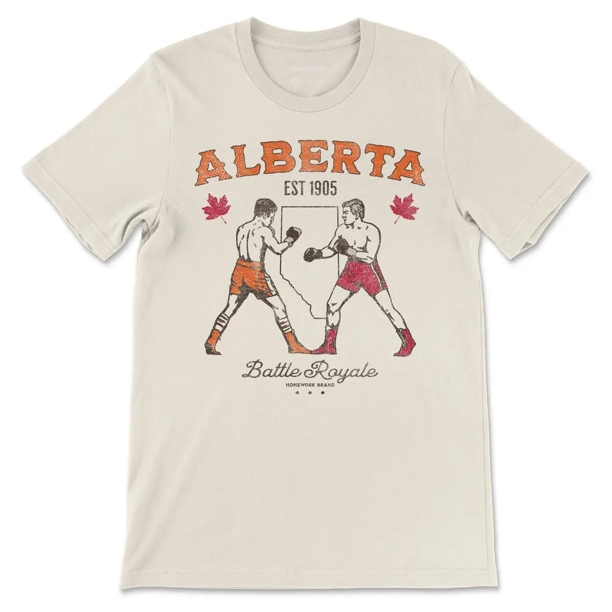 Battle of Alberta T-shirt Homework Brand