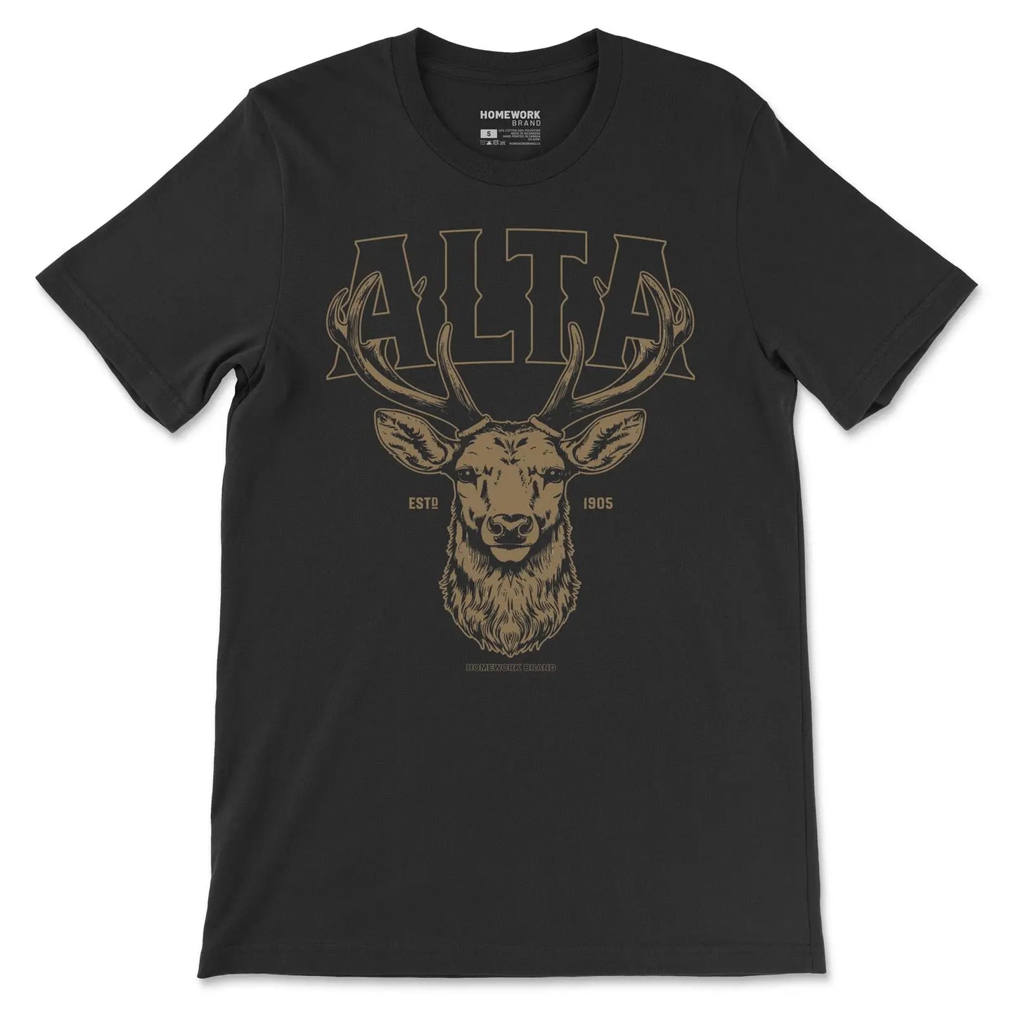 Alta Buck Tshirt Homework Brand