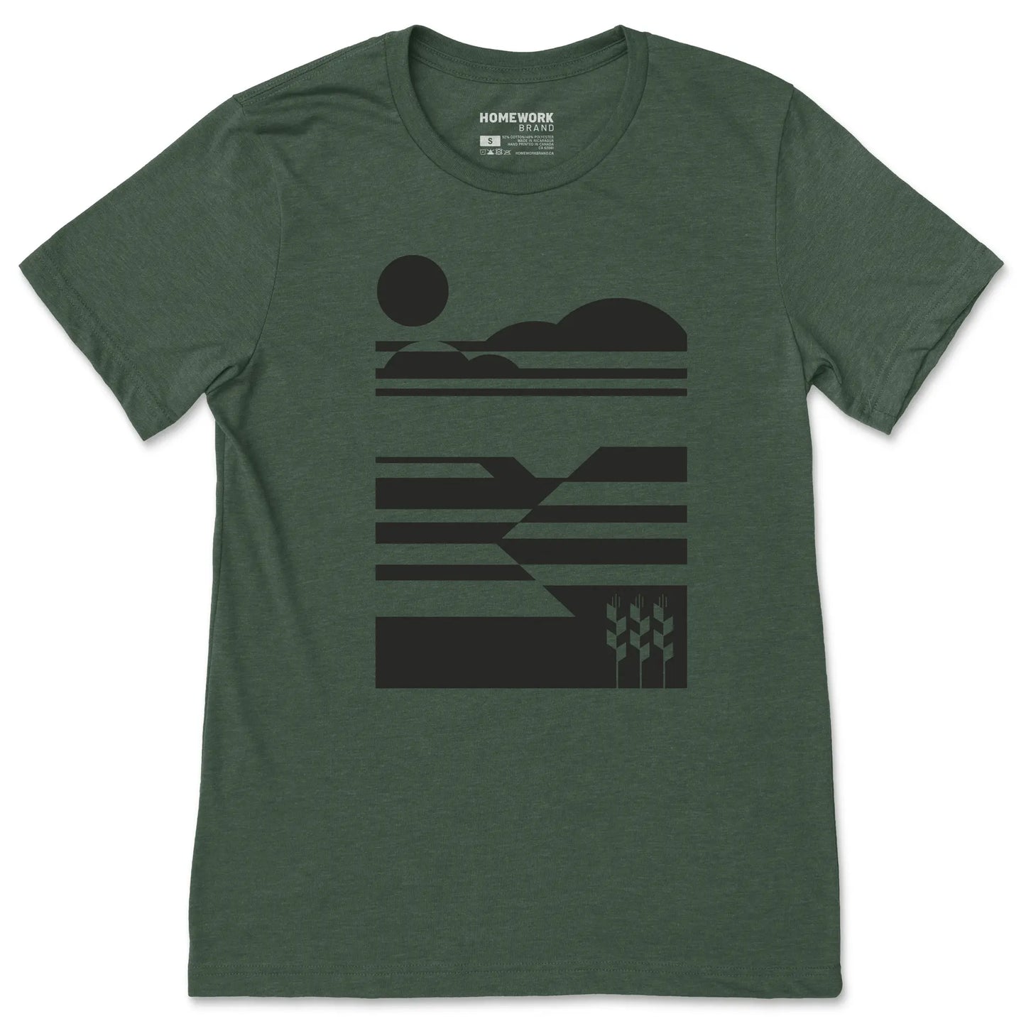 Modern Art Prairies Tshirt Homework Brand