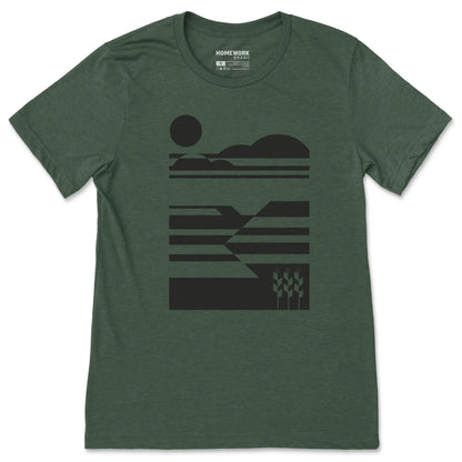 Modern Art Prairies Tshirt Homework Brand