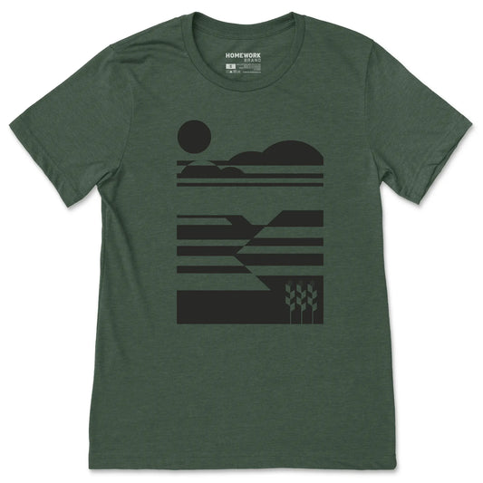 Modern Art Prairies Tshirt Homework Brand
