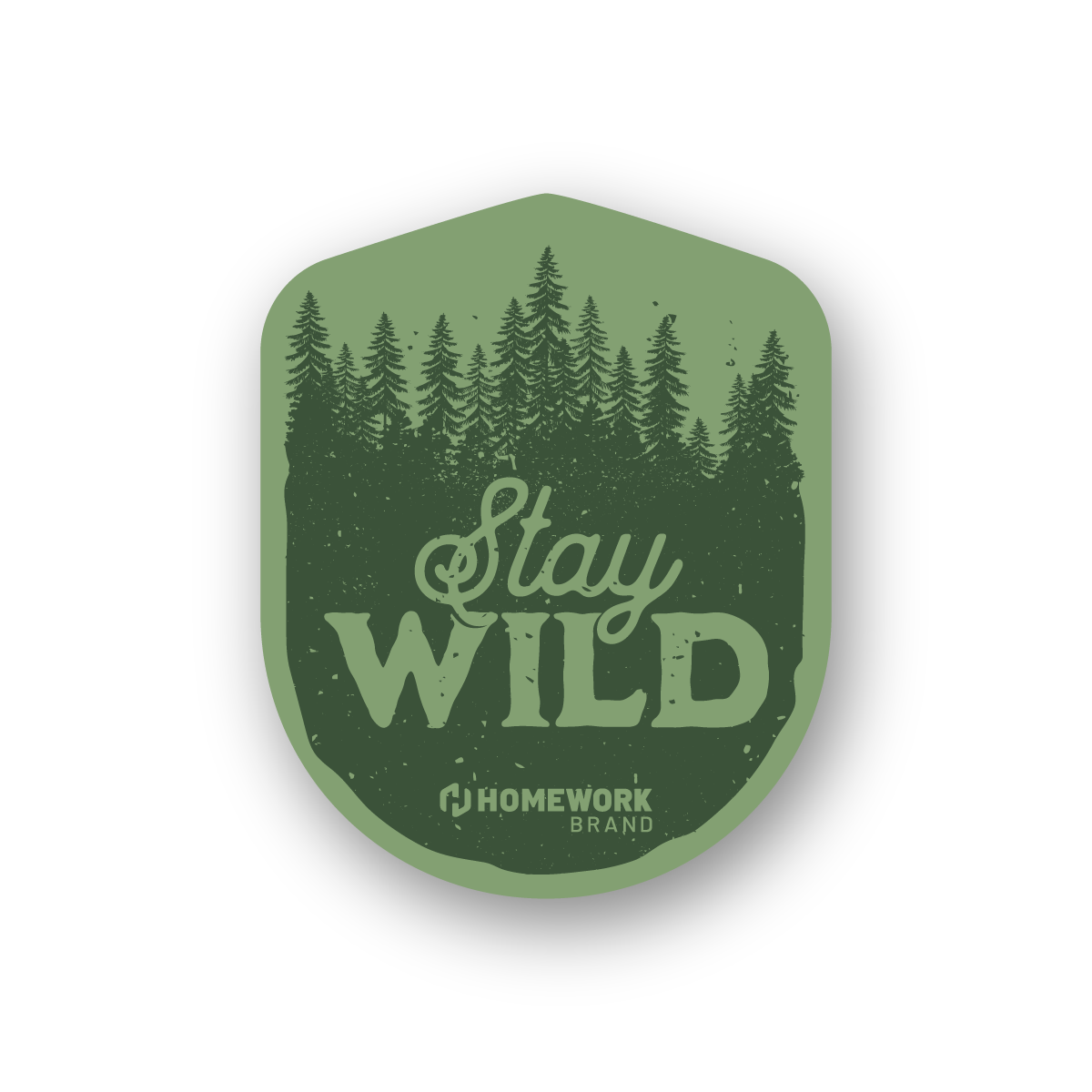 Stay Wild Sticker