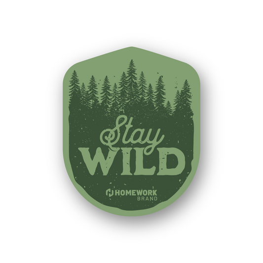 Stay Wild Sticker