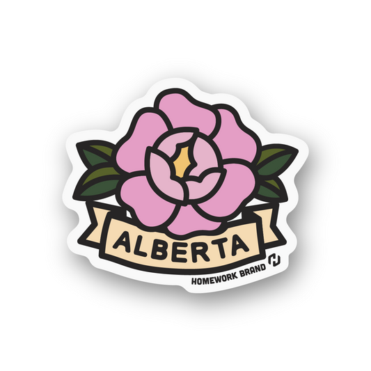 Alberta Rose Sticker