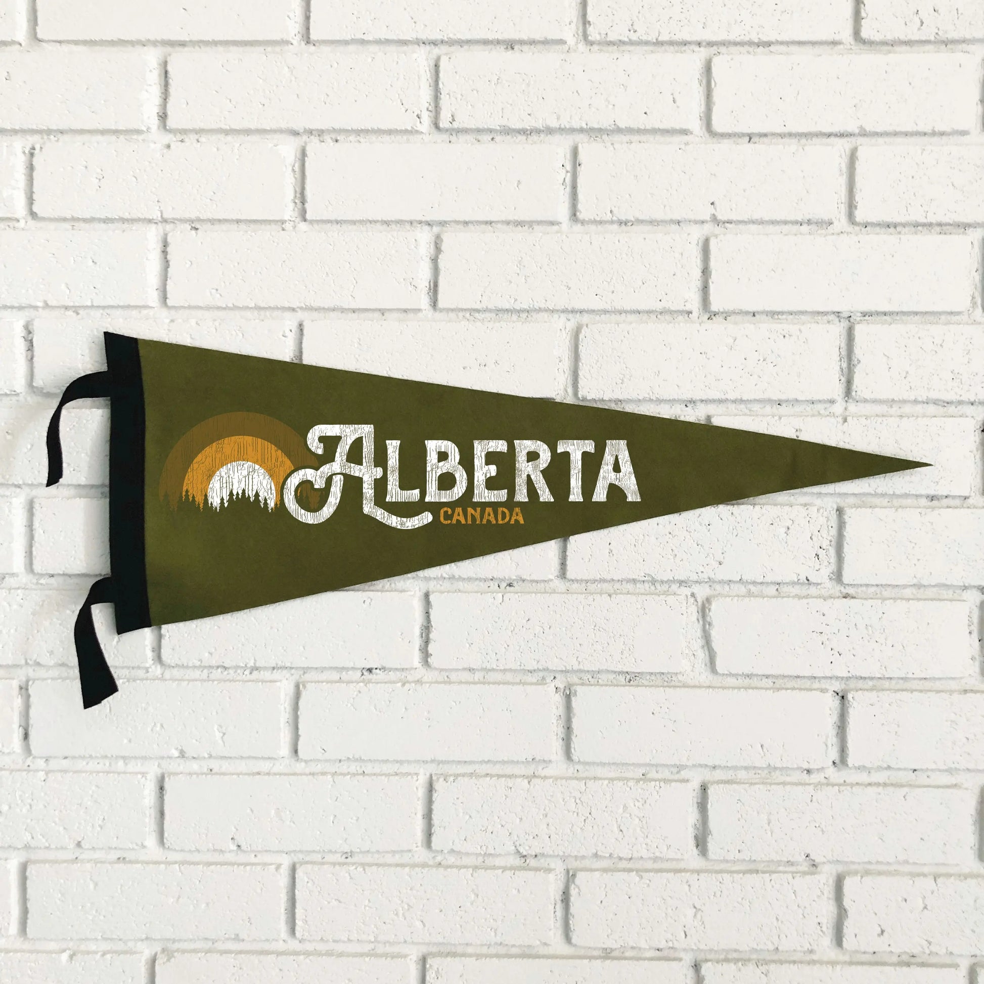 Alberta Sunrise Pennant Homework Brand