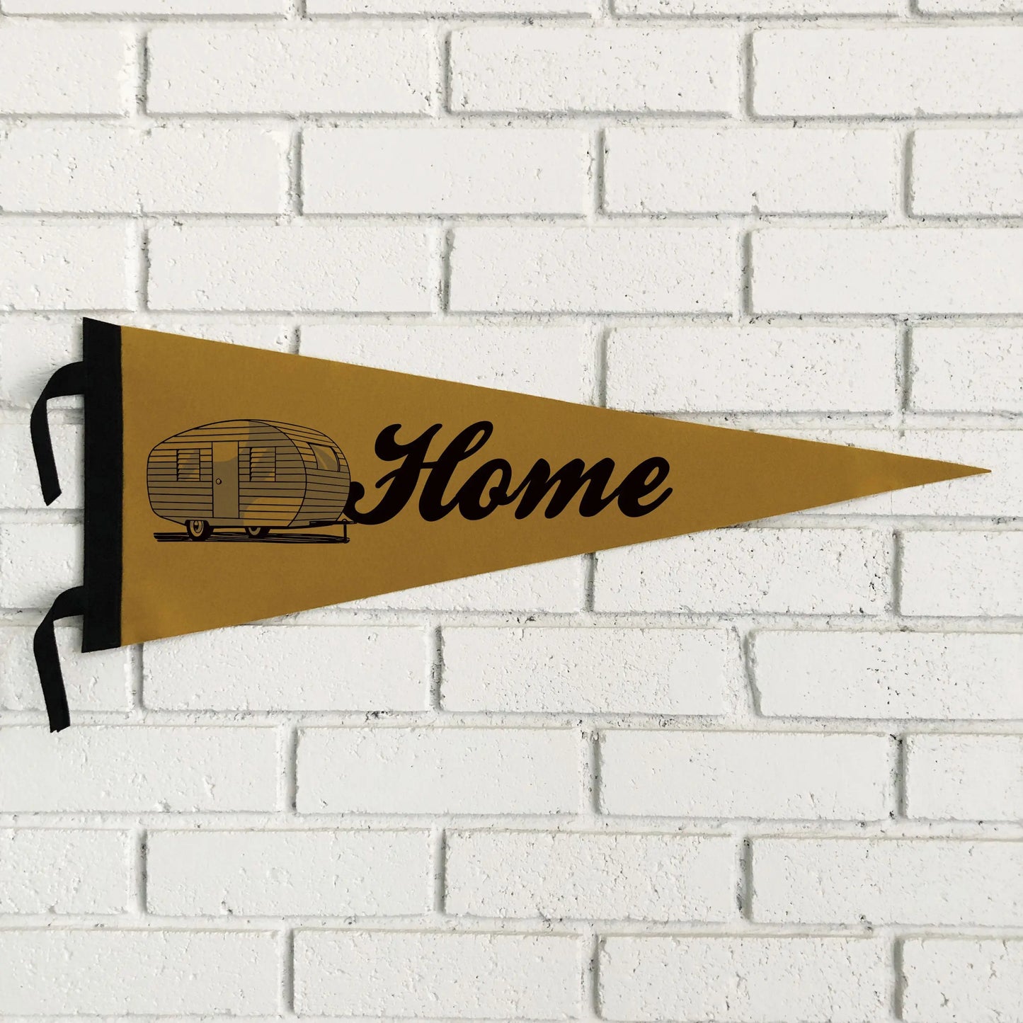 Camping "Home" Pennant Homework Brand