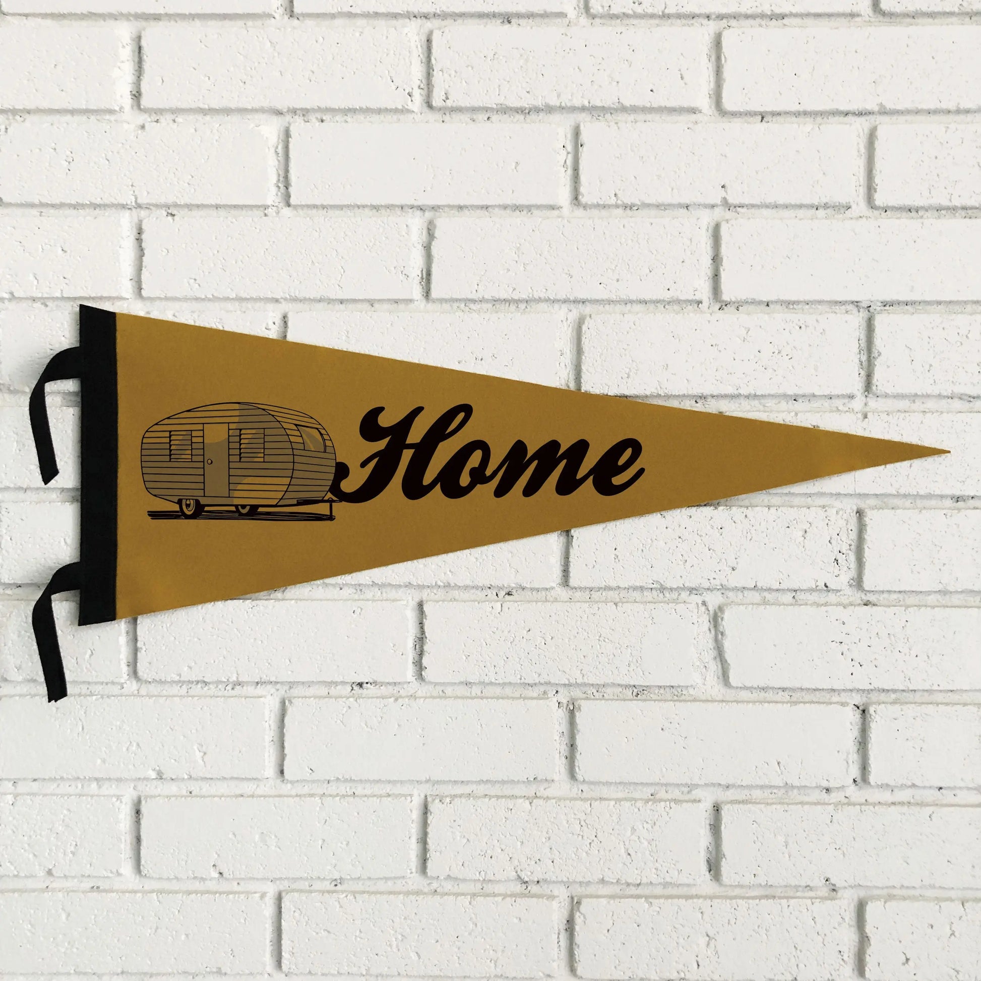 Camping "Home" Pennant Homework Brand