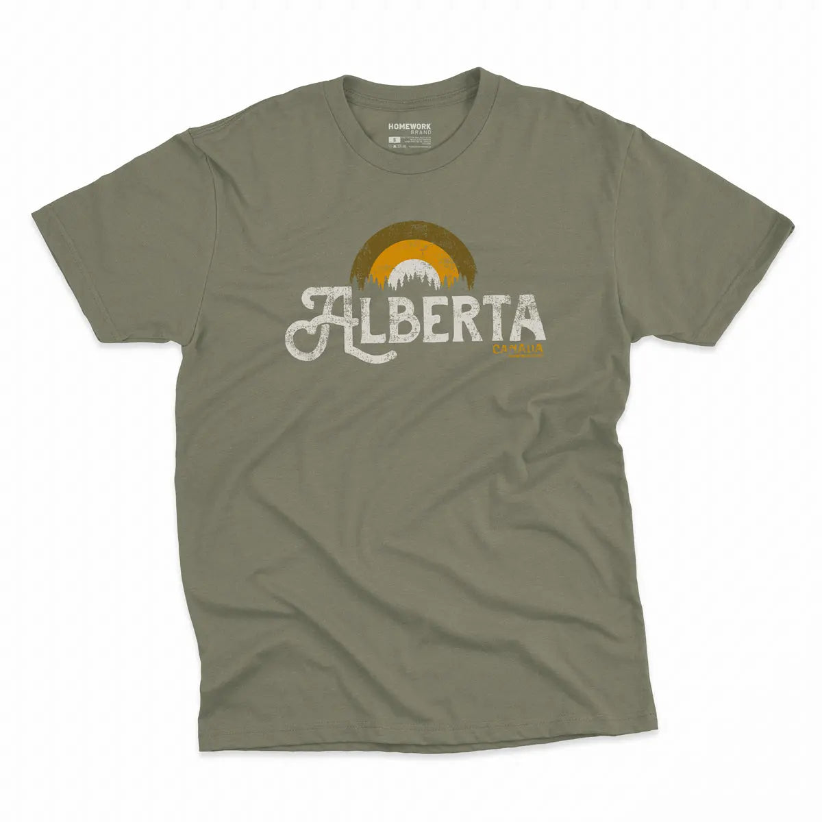 Alberta Sunrise Tee Homework Brand