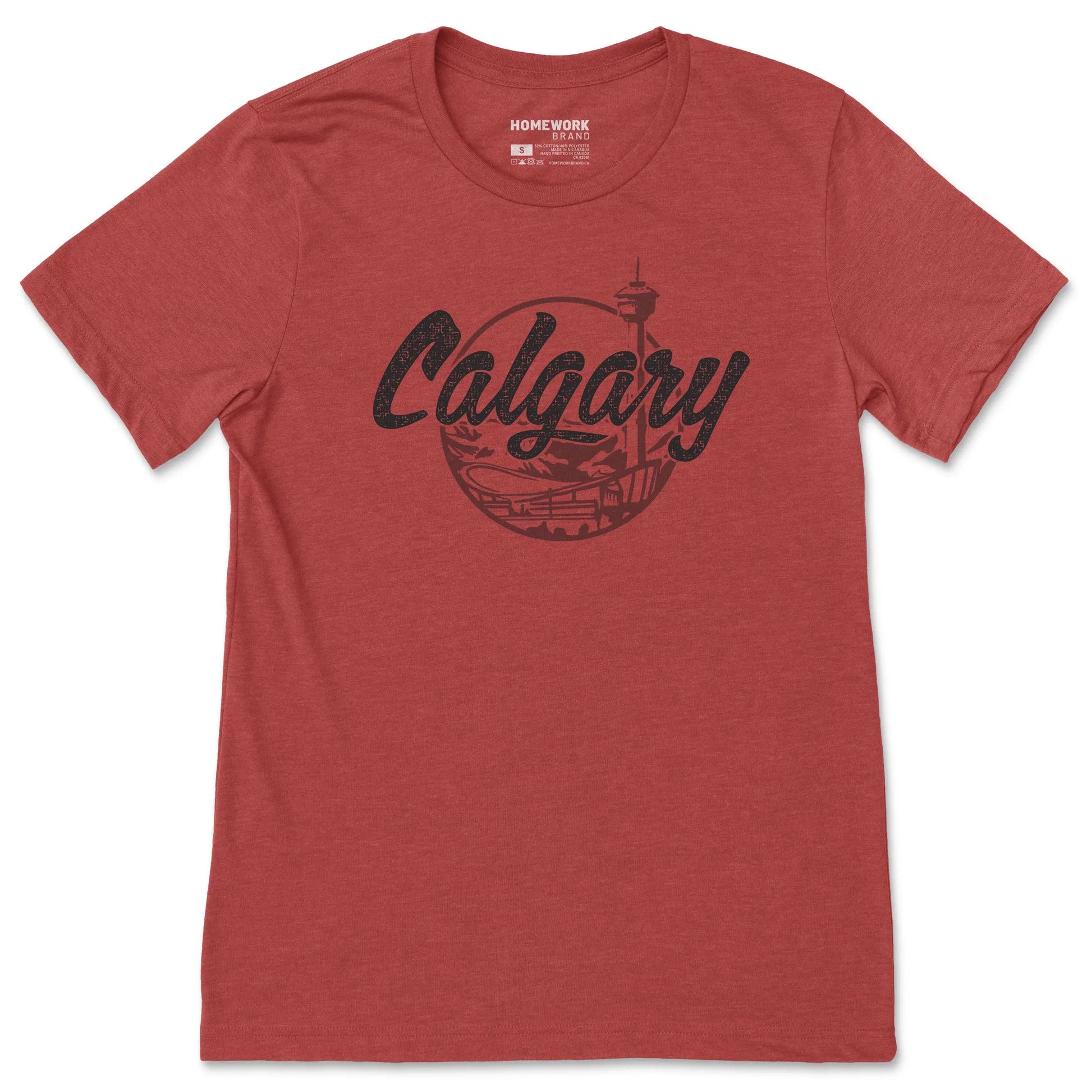 Calgary Skyline Tshirt Homework Brand