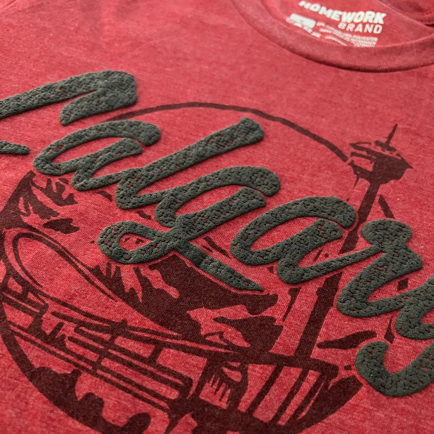 Calgary Skyline Tshirt Homework Brand