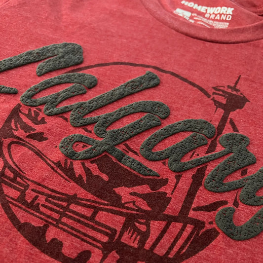 Calgary Skyline Tshirt Homework Brand