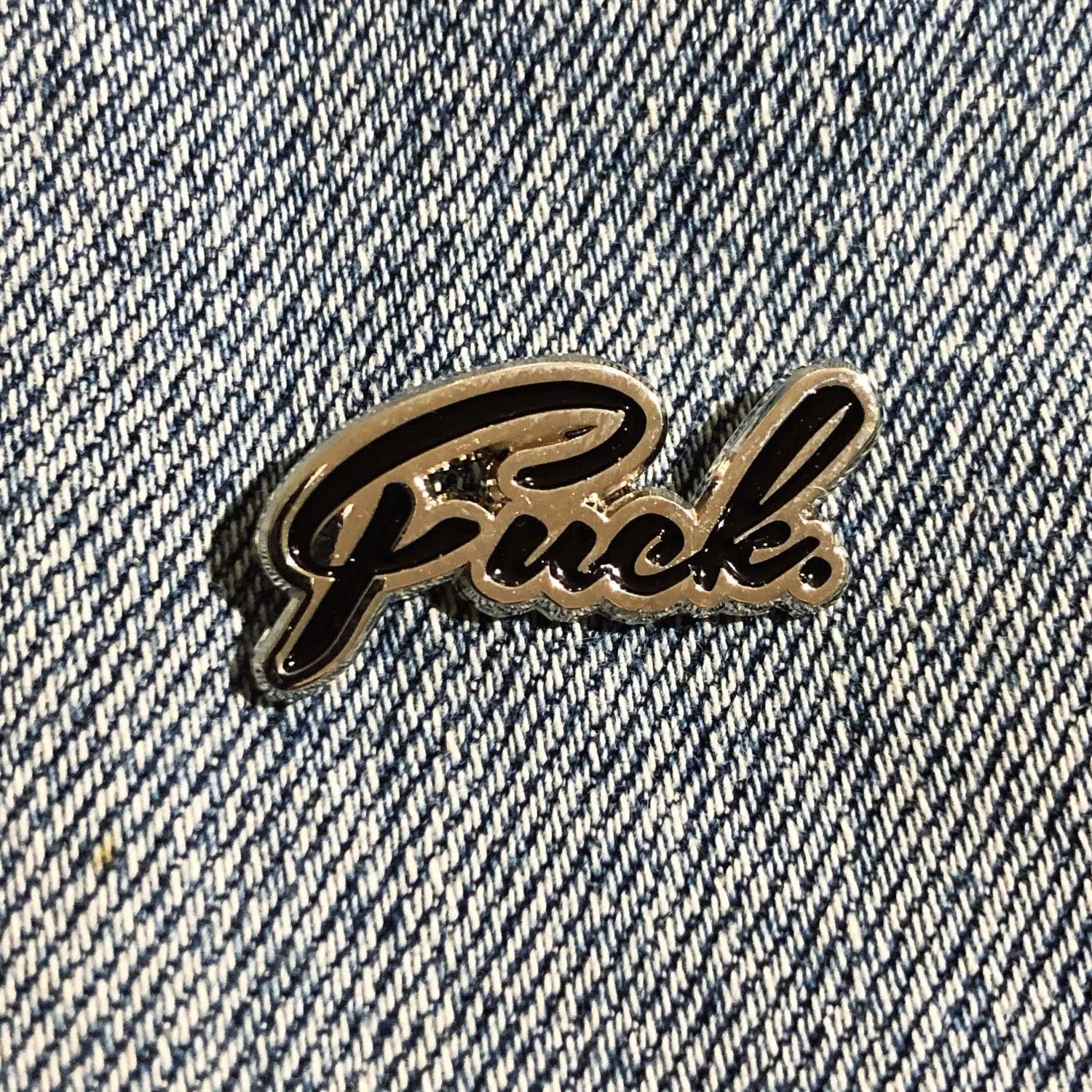fuck enamel pin Homework Brand