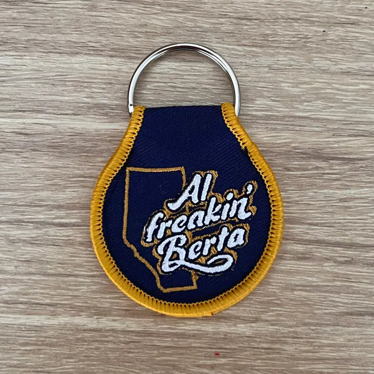 Al Freakin' Berta Keychain Homework Brand