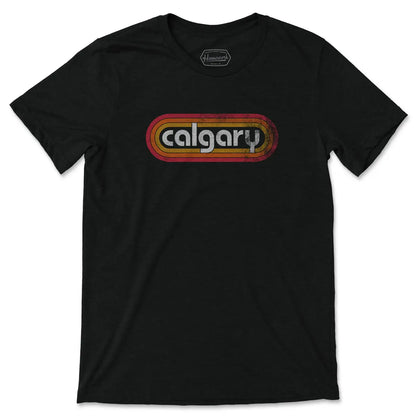 Retro Calgary Tee - Black Homework Brand