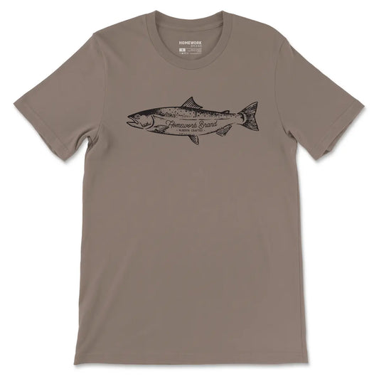 Trout Tee Homework Brand